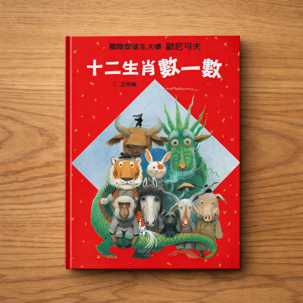 十二生肖數一數- Lunar New Year Picture Book - Chinese (Traditional)