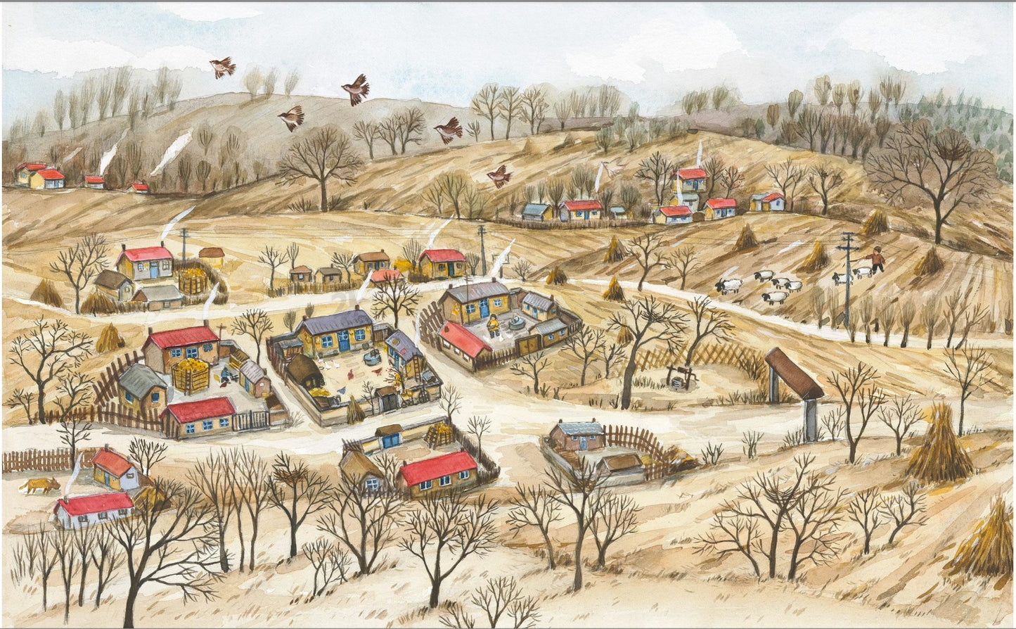 贴春联 - Lunar New Year Picture Book - Chinese (Simplified)