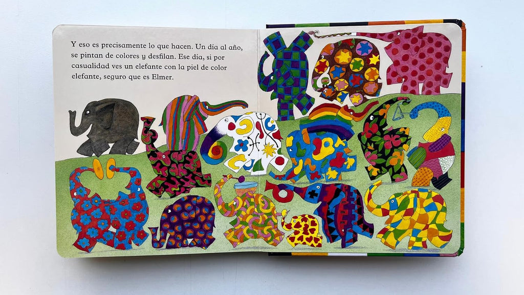 Elmer | David McKee | Spanish Board Book