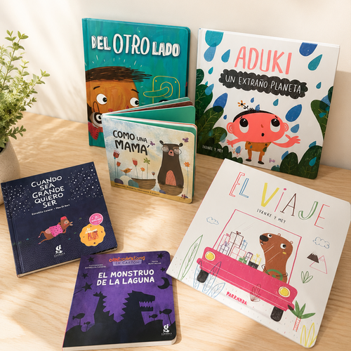 Picture books for kids in different sizes and shapes