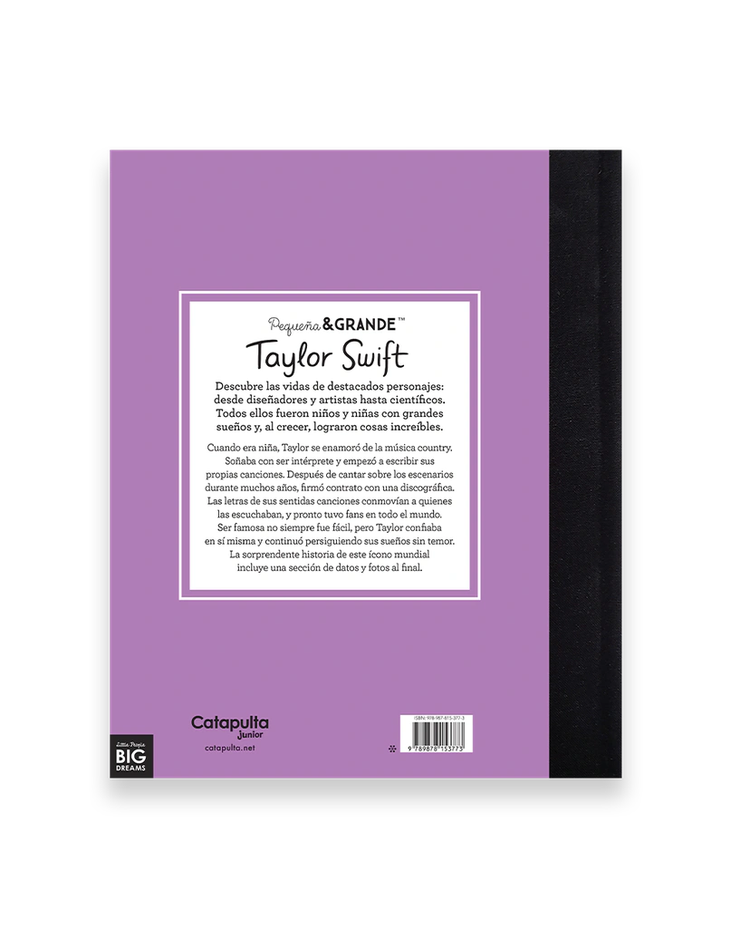 Taylor Swift | Pequeña & Grande – Spanish Children's Book