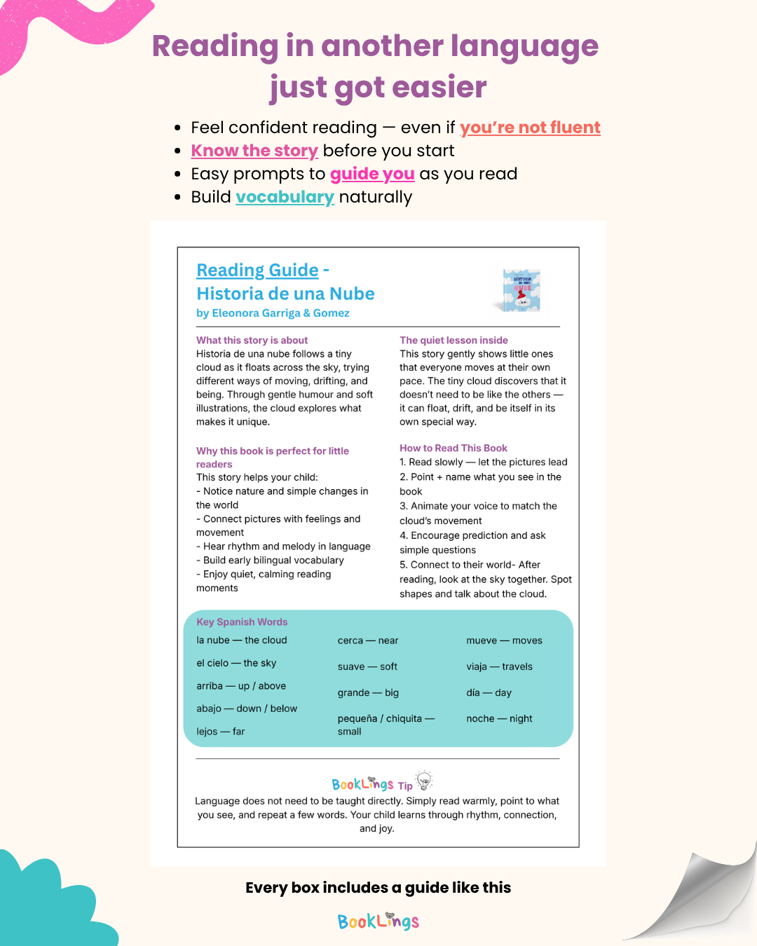 reading guide chinese language learning kids